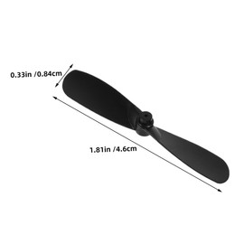 WOONEKY 20 Pairs Drone Propellers for DIY Aircraft Dual Clockwise and Counterclockwise Optimized for Rc Models Enhanced Power Efficiency and Flight Stability Black