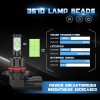 AQJ 9005 9006 LED Headlights Kit Combo Bulbs 8500K High