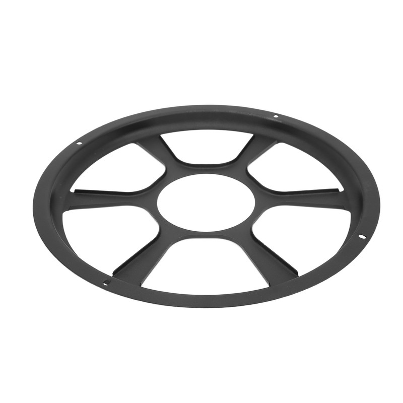 12in Car Speaker Protective Mesh Cover Grille Carbon Black Universal