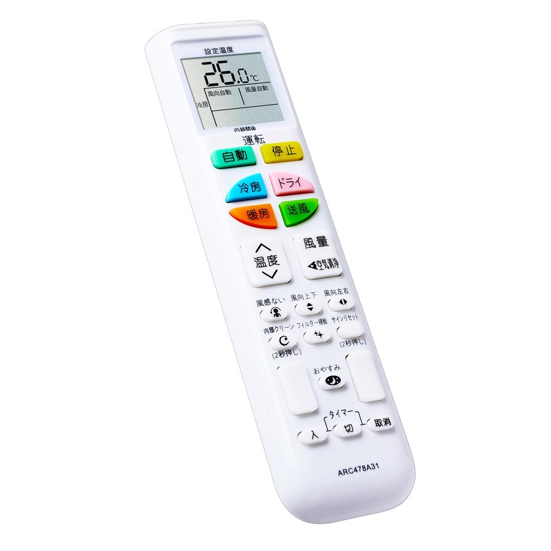 Air Conditioner Remote Control ARC478A31 Daikin Air Conditioner Remote Control,