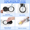 WADEO Hydration Bladder 2L, Leak Proof Water Bladder with Clean
