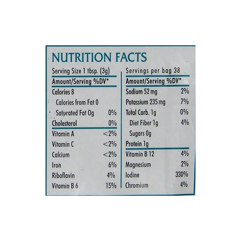 Dulse Flakes - Certified Organic- Sea Vegetables, washed, Pure Vegan-