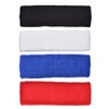Cosmos 4 Pcs Basketball Headband Sports Sweatband Head Sweat Band