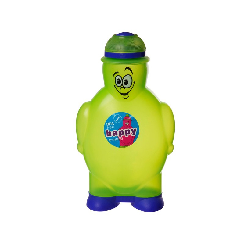 System 790 Pet Lunch Happy Bottle, 0.35 LT, Multi-Colour