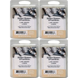 Better Homes and Gardens Line Dried Linen Scented Wax Cubes - 4-Pack