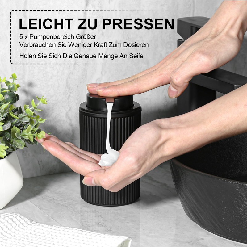 GMISUN Soap Dispenser Matte Black