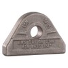 MAG-MATE PE0100 Weld-On Pad Eye, 1 Tons Working Load Limit,