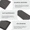 2pcs Magnetic Dust Filter PC, Computer Fan Filter Grills PVC,