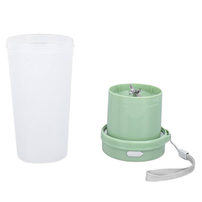 Portable Blender Cup 300ML Large Capacity Rechargeable Juice Bottle Electric