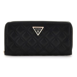 GUESS Portafoglio donna Giully SLG zip around black A25GU29 QG8748146, black, Classic