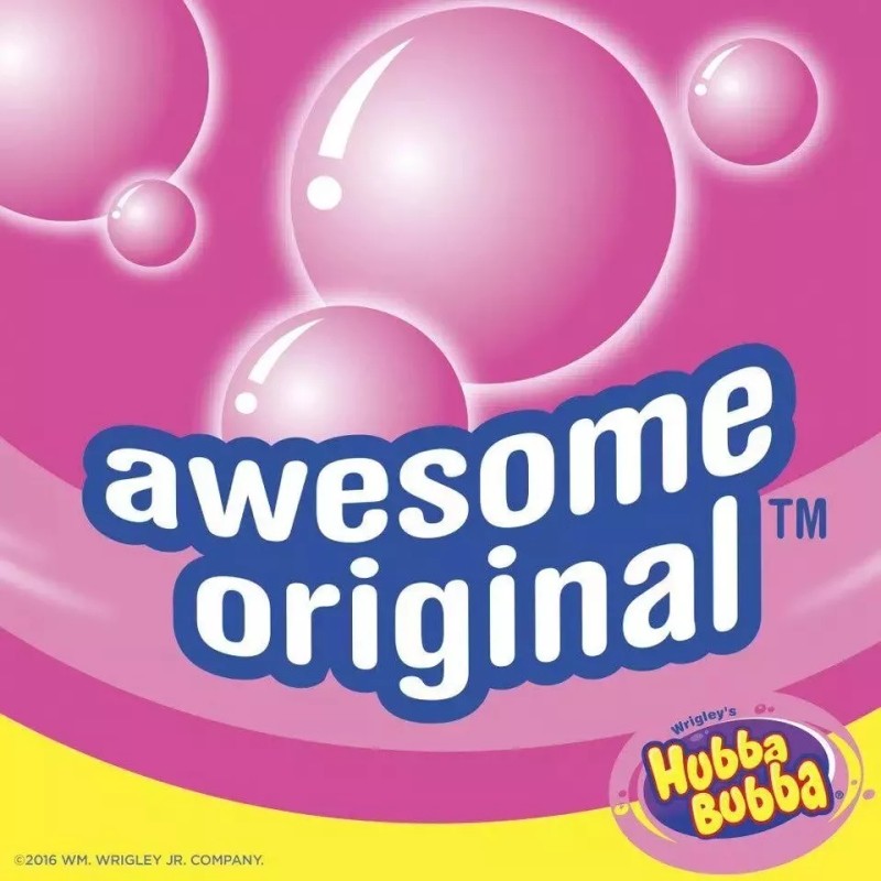 Wrigley HUBBA BUBBA Original Bubble Gum Bulk Pack, 2 Oz