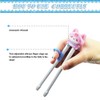 Quimoy 2 Pairs Chopsticks for Kids, Automatic Rebound Kids Chopsticks