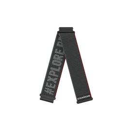 COROS Nylon Band, 0.8 inches (20 mm), Quick Drying, Flexible, Ultra Lightweight, Antibacterial, For APEX 2 / PACE 2 / APEX 1.7 inches (42 mm), Black