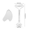 Stainless Steel Facial Roller Gua Sha Tool Face Skin Roller