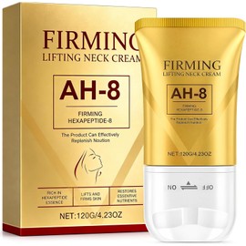 Crema Reafirmante para el Cuello, Crema Reafirmante para el Cuello con Doble Rodillo, Reduce Arrugas, Líneas Finas y Papada, Reafirma la Piel.