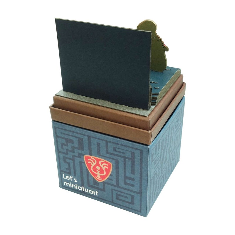 Sankei MP07-132 Studio Ghibli Mini Laputa Magic Bag, Paper Craft