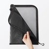 MUJI 84444623 Nylon Mesh Vertical Document Case with Dividers for