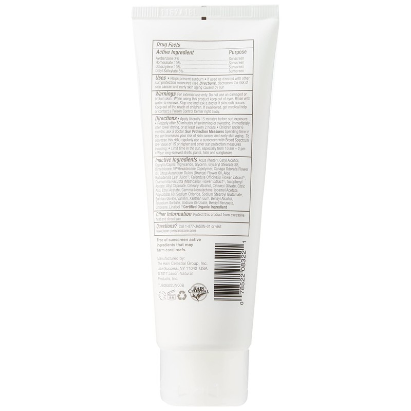 Jason 8Jason Natural Cosmetics SPF45 Kids Sunblock, 113 g (Pack
