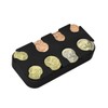 kwmobile Holder for Euro Coins - 8 Dispensers from 1
