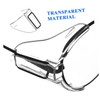 LALAFINA 2Pairs Eye Glasses Side Shields Durable Protector for Eyewear