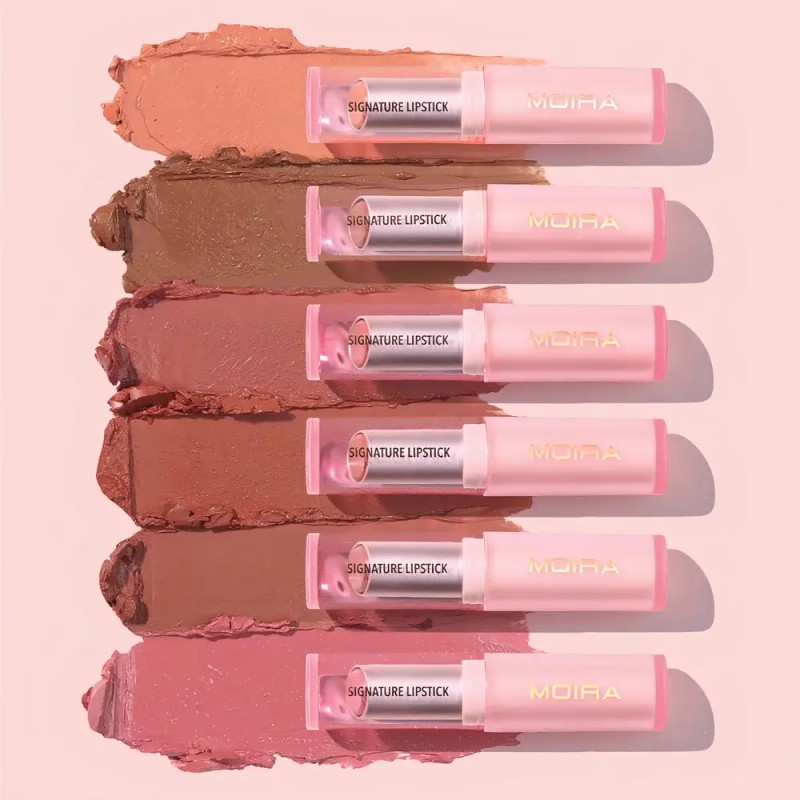 Labial Bálsamo Brillo Con Color De Labios Moira Cosmetics Acabado