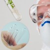 60PCS Plastic Test Tubes Clear Plastic Test Tubes With Cork