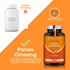 Red Ginseng Organic Capsules - 100% Natural Red and White