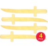 Baker Ross Wooden Swords, Wood, 32 cm Long