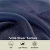 WelvetBLK Cafe Curtains 36 Inch Length Tier 2 Pieces, Modern