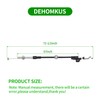 DEHOMKUS 532431649 Drive Control Cable Replacement for Husqvarna 7022F HU600F