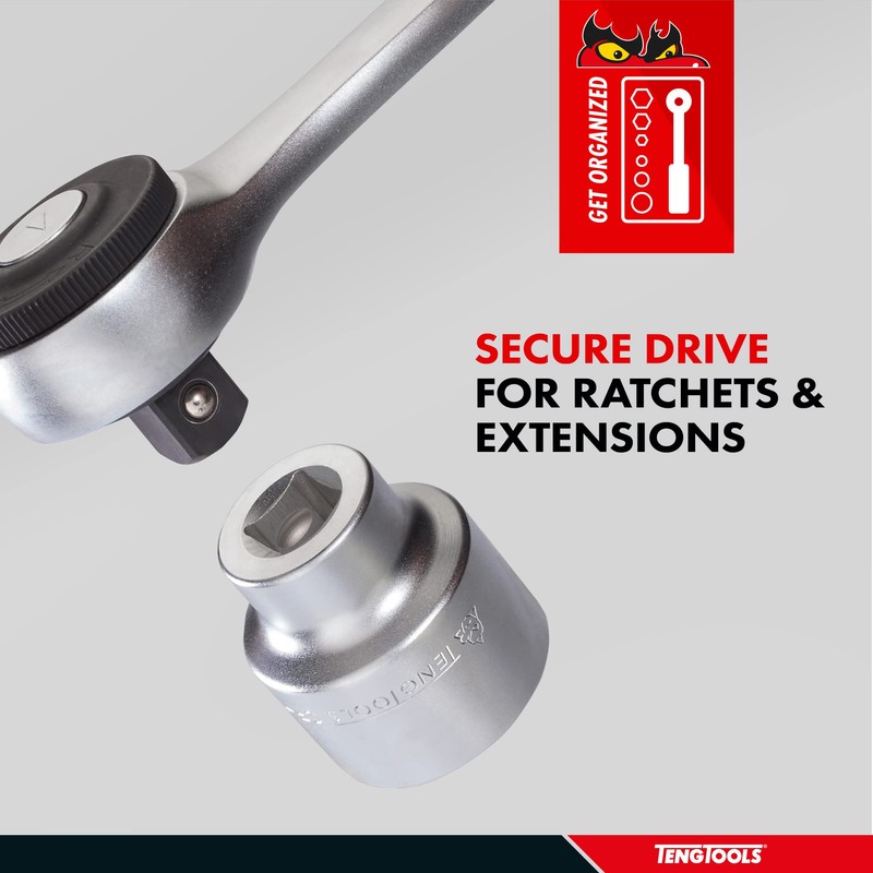 Teng Tools 32MM 3/4 Inch Drive 6 Point Metric Shallow