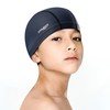 COOLMATE Fabric Swim Cap for Adult, Kid, Silicone Waterproof Layer,
