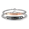 His or Hers Matching Set His Heroine Her Hero Titanium