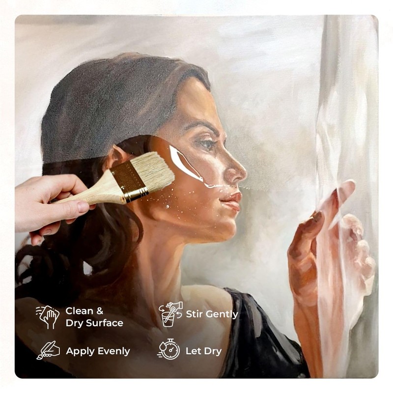 GRANOTONE Clear Coat Acrylic High Gloss Varnish Finish 3.38 fl