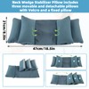 JDVBDNK 1 PC Neck Wedge Stabilizer Pillow for Sleeping to
