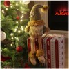 com-four® Premium Edge Stool, Large Gnome in XXL for Christmas