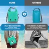 MORXPLOR Bolsa Seca Impermeable, Mochila Seca Enrollable de 5L/10L/20L/30L/40L/55L con