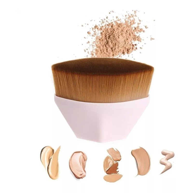 Universo en Linea Set 3 Brocha Maquillaje Base Corrector Polvo