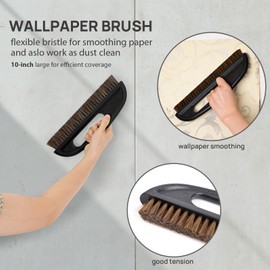 NEWISHTOOL Wallpaper Kit Wallpaper Smoothing Tool with Squeegee Smoother, Seam Roller, Wallpaper Brusher, Wallpaper Stripper, Sticker Scraper for Applying Peel and Stick Wallpaper, Vinyl Backsplash