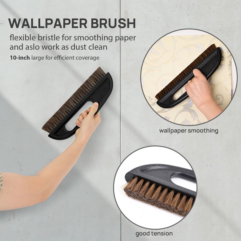 NEWISHTOOL Wallpaper Kit Wallpaper Smoothing Tool with Squeegee Smoother, Seam