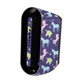 MightySkins Carbon Fiber Skin Compatible with Alienware Aurora R11 Gaming Desktop - Unicorn Dream | Protective, Durable Textured Carbon Fiber Finish | Easy to Apply | Made in The USA