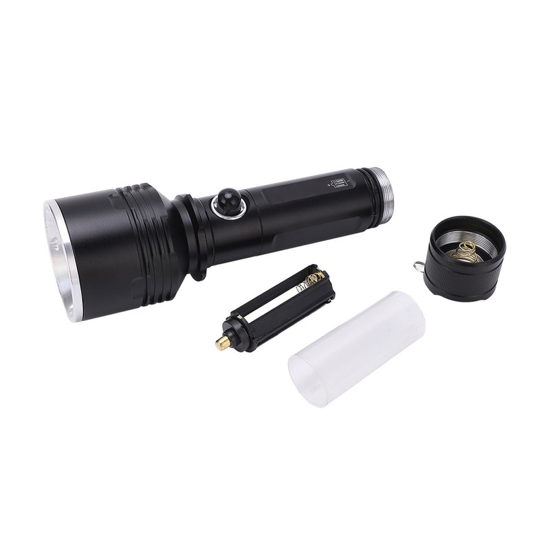 DV13 Diving Flashlight 1600LM High Bright Underwater Flashlight Torch IPX8