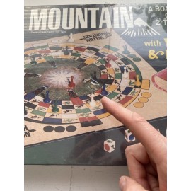 B&B Games Rare 1983 Witch Mountain Witches Dragons Board Game B&B Games Haunted House