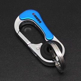 AIXUAN Keyring: Stylish Metal Key Holder, Easy Attachment and Loss Prevention (Type 6).