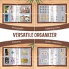 Seed Storage Organizer, Seed Packet Organizer Binder with 80Pcs Garden