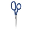 Carpet Scissors Blue 7.1in Stainless Steel Blade Ergonomic Curved Handle