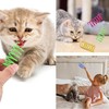 Pack of 40 Spiral Cat Toy, Colourful Spiral Toy Set,