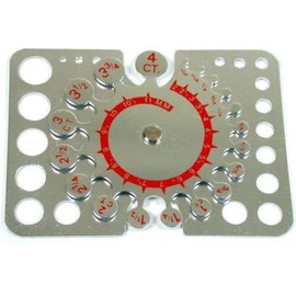 FindingKing Diamond Carat Gauge Jewelry Polishing Cloth & Tweezers Jewelers Tool Kit 3Pcs