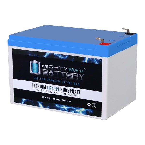 Mighty Max Battery 12V 12Ah Lithium Replacement Battery for APC