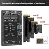 HDD Enclosure M.2 NVMe Dual Bay HDD Enclosure Gen2 10Gbps
